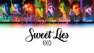 EXO (엑소) - Sweet Lies Color Coded Han/Rom/Eng Lyrics