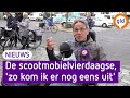 Drop, cola en zadelpijn: dit is de scootmobielvierdaagse