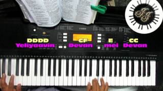 Isravelin jeyabelame  song in keyboard lead with n