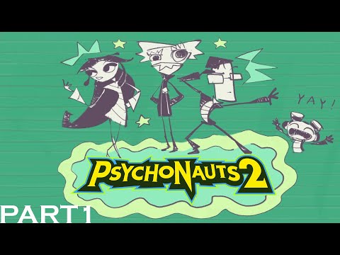 Psychonauts 2 Walkthrough Gameplay Part 1 (FULL GAME) - Xbox Series S