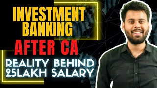 Investment Banking after CA || Reality check | Salary | Lifestyle | Interview |  Process @seekho_ai5134