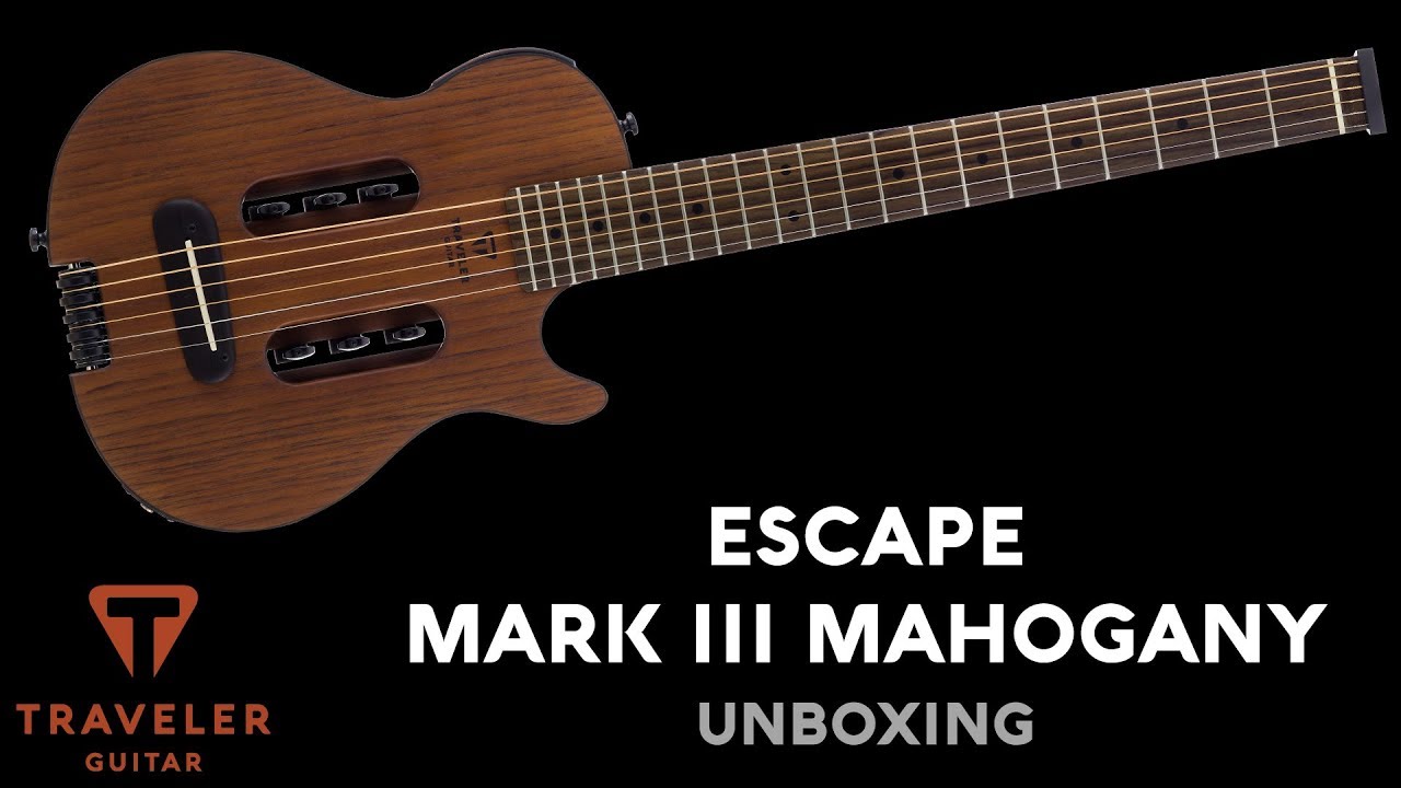Traveler Guitar Escape Mark III - Mahogany