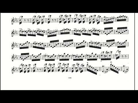 Federigo Fiorillo: Etude No. 13 for Violin (Score)
