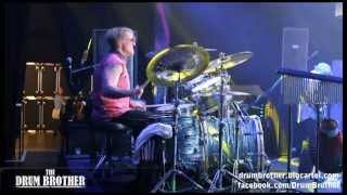 Mark Schulman (Pink, Cher, Billy Idol) - 'Frankfurt Musikmesse' live drum cam