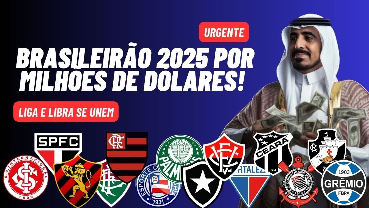 LIGA FORTE UNIÃO E LIBRA SE UNEM E BRASILEIRÃO TERÁ TRANSMISSÃO NO EXTERIOR COM MILHÕES DE DÓLARES!