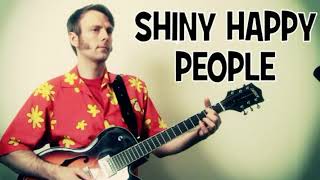REM Shiny Happy People Guitar Chords Lesson with Tab