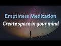 Emptiness Meditation