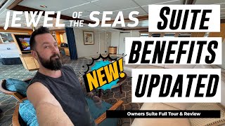 Jewel of the seas Owners Suite 1568 - Full Tour and Review