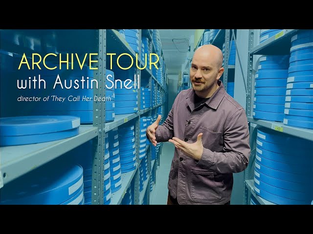 Vinegar Syndrome Film Archive Tour with THEY CALL HER DEATH’S Austin Snell