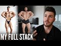 MY FULL ANABOLIC CYCLE to BULK (230lbs - 242lbs)