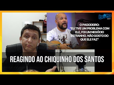 REAGINDO AO CHIQUINHO DOS SANTOS CITANDO O PAGODEIRO NO LEANDRO BRITO