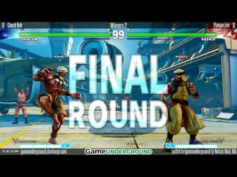 GUM06 SFV - Coach Bob(Dhalsim) Vs. Pumperjam(Rashid)
