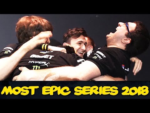 NAVI vs FNATIC - MOST EPIC SERIES of 2018? WTF 34k COMEBACK - GESC DOTA 2