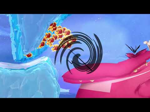 Rayman Legends Wii U Part 48 Back to Origins Gourmand Land