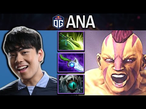 OG.ANA SMURF ANTI-MAGE WITH BUTTERFLY-DIFFUSAL - DOTA 2 7.31 GAMEPLAY