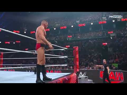 Dominik Mysterio Vs Gunther - WWE RAW 4 de Marzo 2024 Español
