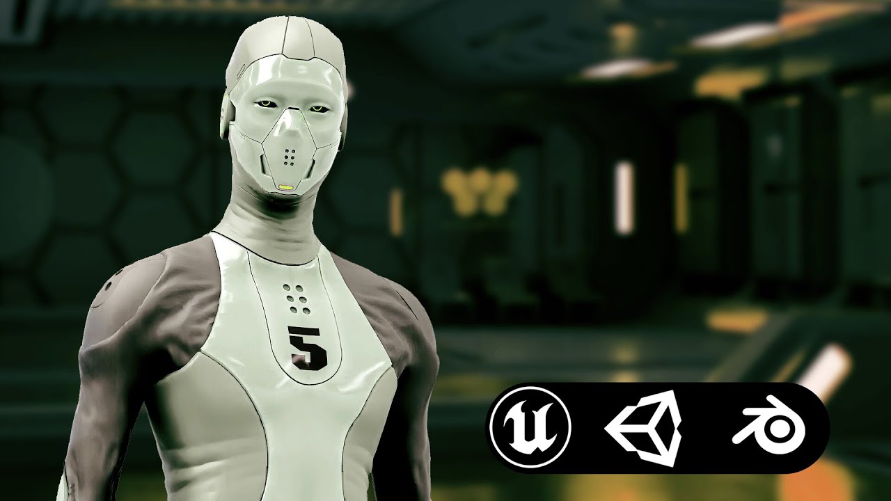 Rob-Mecha A Auto-Rig Pro Rigged For Mixamo Unreal Engine Unity 3D Model