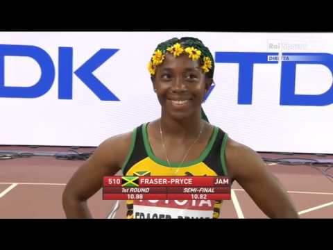 Finale 100 metri donne Pechino 2015 - Campionati del Mondo