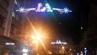 preview picture of video 'Alumbrado Navidad, Avilés 2012'