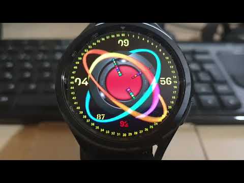 Animated Future Tech WatchFace