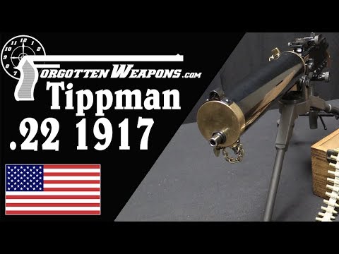 Tippman’s Half-Scale .22 Rimfire Browning 1917 Machine Gun