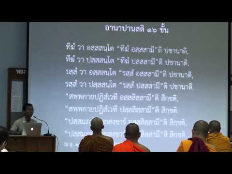 020-สติปัฏฐานภาวนา20; สติปัฏฐาน4 ในอานาปานสติ16ขั้น