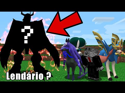 O NOVO POKÉMON LENDÁRIO DO FUTURO MAIS FORTE CHEGOU NO NOVO MOD DE PIXELMON NO MINECRAFT