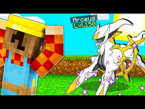 TROVO ARCEUS LEGGENDARIO NELLA PIXELMON SU MINECRAFT ITA!!