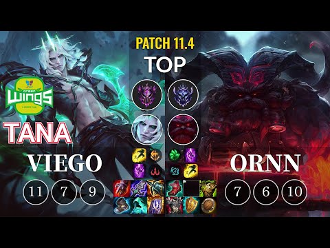 JAG TaNa Viego vs Ornn Top - KR Patch 11.4