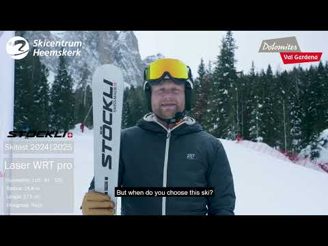 Skireviews 2024-2025 - Stöckli Laser WRT Pro (English Subtitles)
