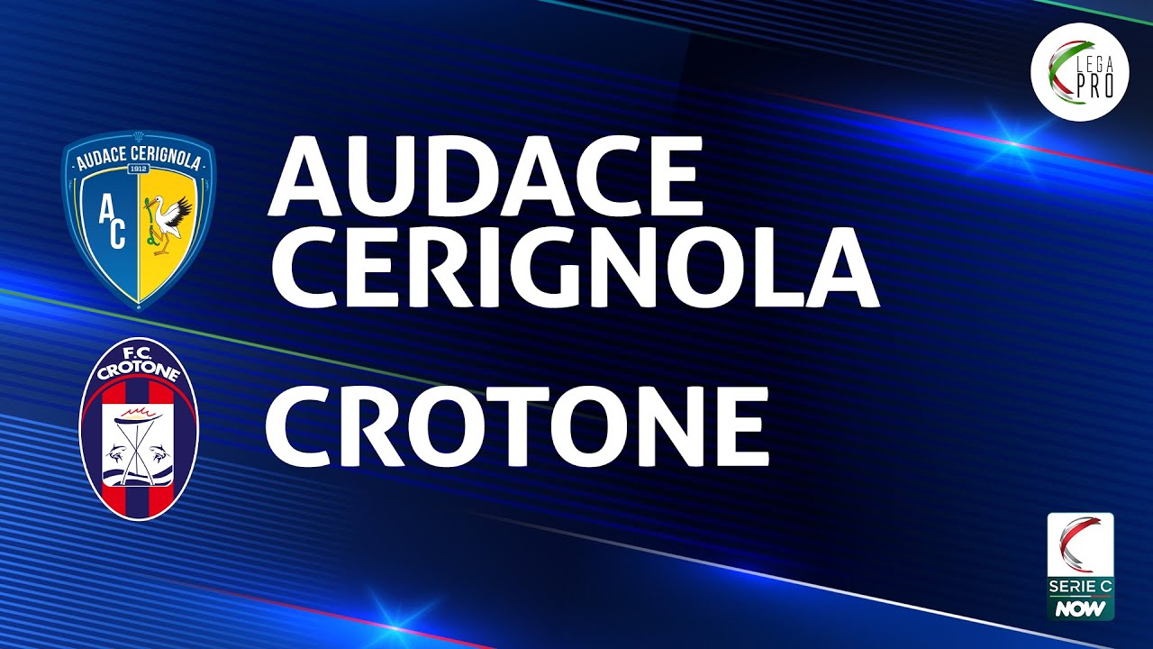 Audace Cerignola vs Crotone highlights