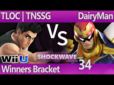 SW 34 Wii U - TLOC | TNSSG (Little Mac) vs DairyMan (C Falcon, Mario) - Winners Bracket