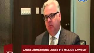 Lance Armstrong loses $10 million lawsuit