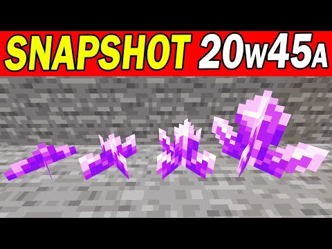 thebluecrusader - Minecraft 1.17 Snapshot 20w45a Overview & Gameplay (Java Edition PC)