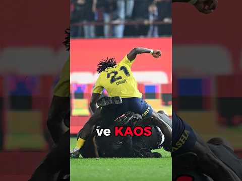 Trabzonspor 2-3 Fenerbahçe | Büyük Kaos