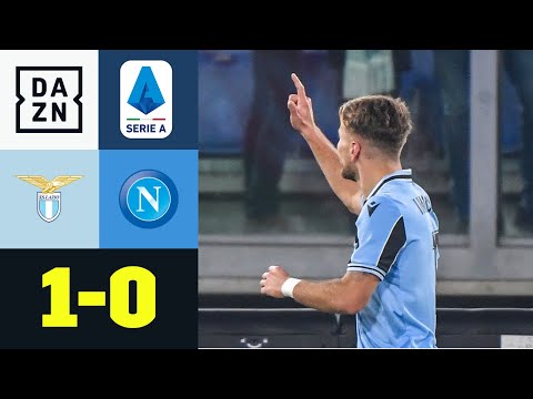 Ex-Dortmunder Immobile entscheidet Partie: Lazio - Napoli 1:0 | Serie A | DAZN Highlights