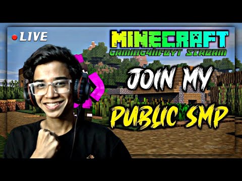 EPIC MINECRAFT SMP LIVE - JOIN NOW!