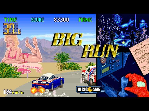 🎮 Big Run (Arcade) Longplay | No Commentary
