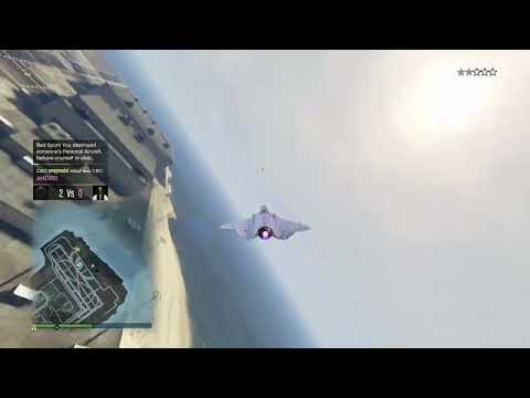 F-160 Raiju | Dodging Missiles Maneuver | Kvocher Bell | Cobra Maneuver (GTA 5 Online)