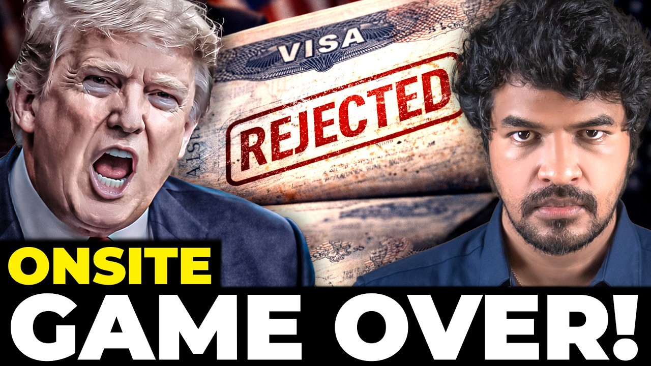 🇮🇳 Indians Out? 🇺🇸 Trump Changes H-1B Visa Explained | Madan Gowri