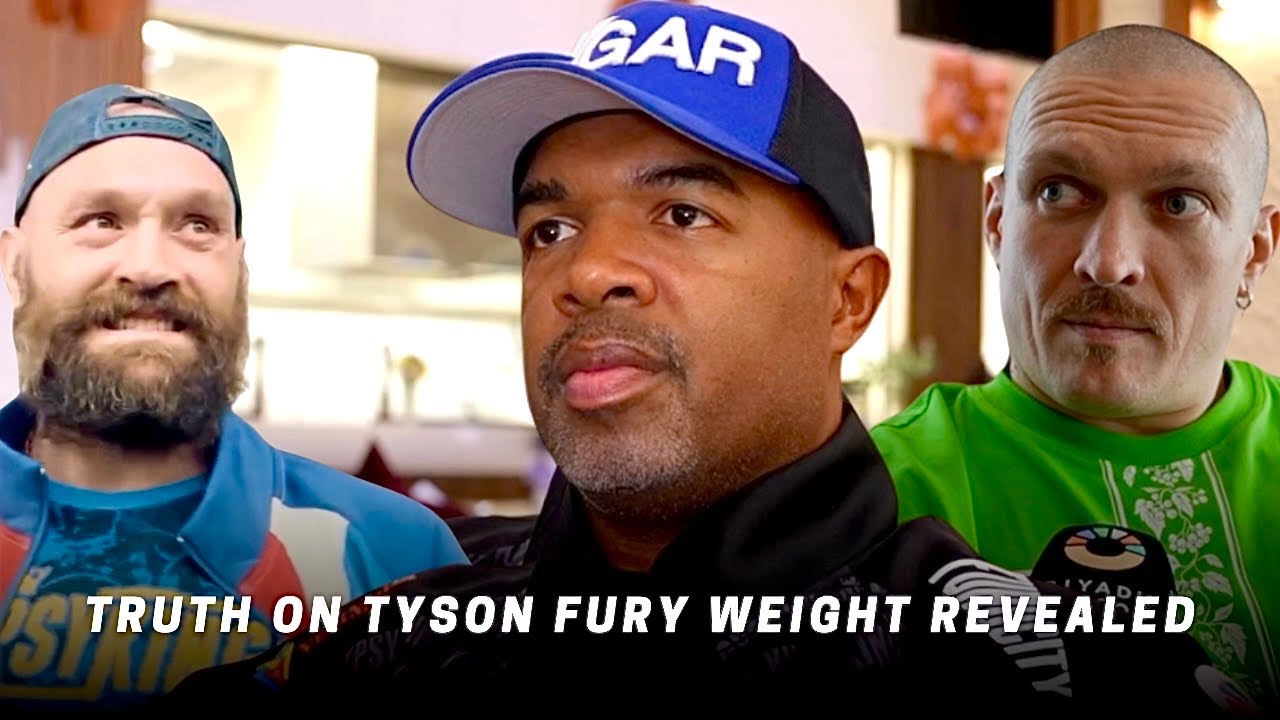 TYSON FURY TRAINER Sugar Hill REVEALS TRUTH ON WEIGHT GAIN RUMOURS | USYK REMATCH | RIYADH SEASON