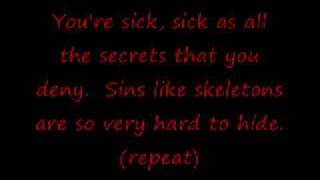 Anberlin-Reclusion w/ lyrics