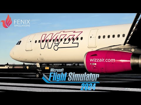 MSFS 2024 Live | Fenix A321 Wizz Air | Gdansk to Stavanger | VATSIM Full ATC