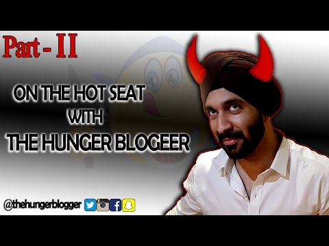 Rushikesh R. Rokade Food Bloggers on the Hot Seat | The Hunger Blogger | Part-2