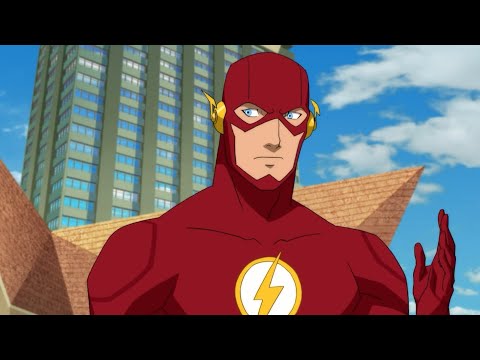 The Flash (Barry Allen) Powers and Fight Scenes - Young Justice