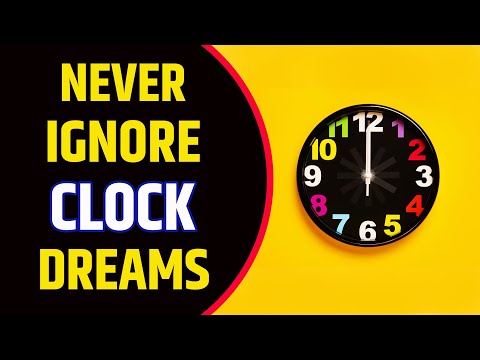 Seeing Clock in Dream Meaning | Wall Clock Dream Interpretation