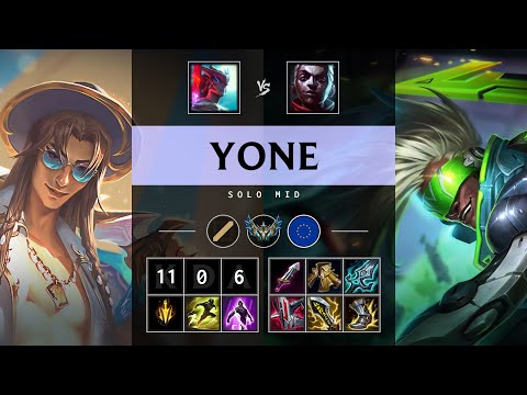 Yone Mid vs Ekko - EUW Challenger Patch 25.13
