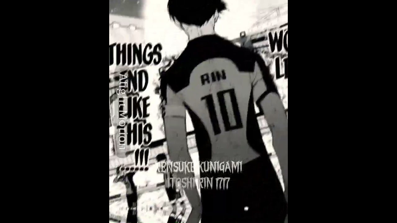 DemBele x Rin Itoshi  #bluelock #manga #edit #dembele