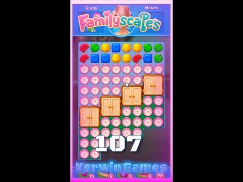 Familyscapes The Series Level 107 - No Boosters Gameplay