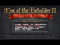 Eye Of The Beholder II The Legend Of Darkmoon PC DOS Longplay 1991 SSI Westwood